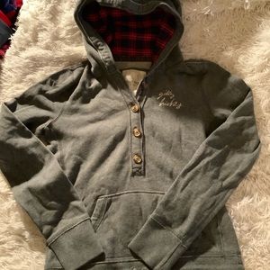 Gray Gilly Hicks pullover hoodie Sz M